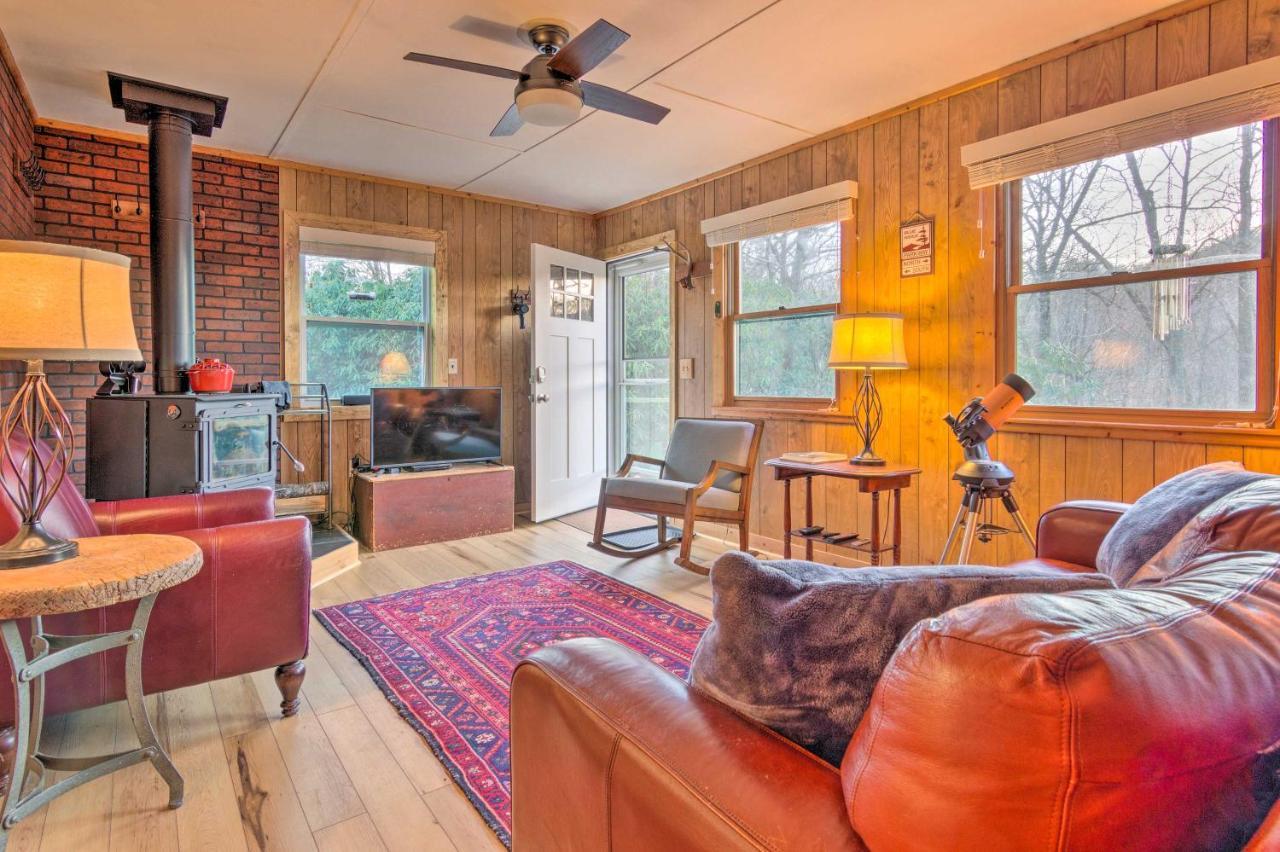 Peaceful Spruce Pine Cabin On 8 Acres With 2 Decks! ภายนอก รูปภาพ